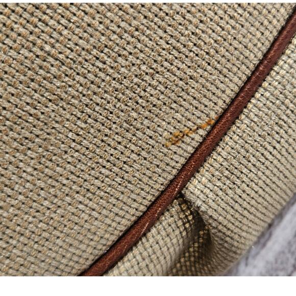 Micheal Kors Gold Hue Canvas Shoulder Bag - Picture 4 of 6